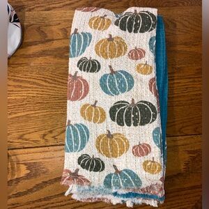 Pumpkin Kitchen Towel Set of 3 NEW
